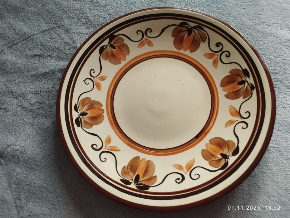 Блюдо эмалированное, советское 41,5 см,