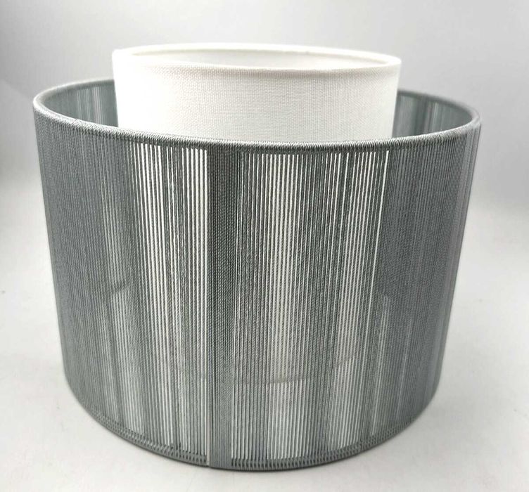 IKEA SYMFONISK Abajur pentru bază veioză boxă Wi-Fi, textil/alb, Sonos