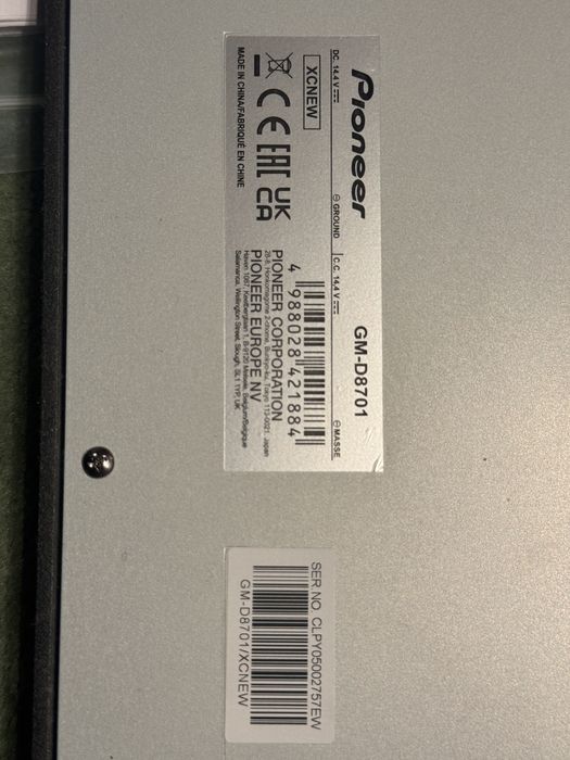 Amplificator Pioneer GM -D8701