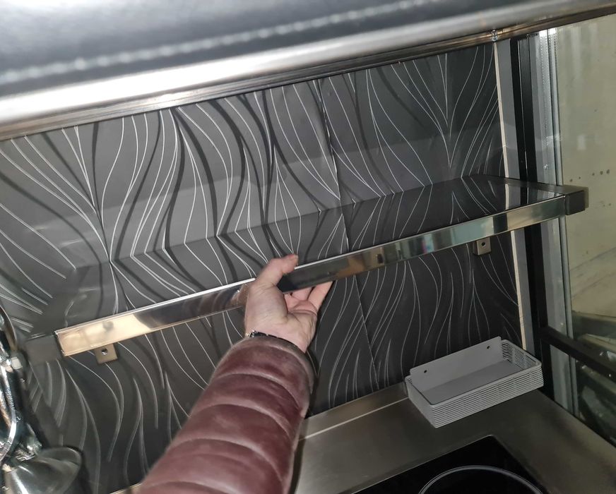 Мивка алпака за професионална кухня, кош за заведение- Ликвидация!