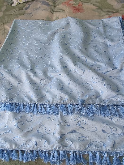Покрывало голубое