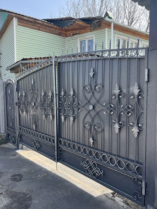 Покраска ворот