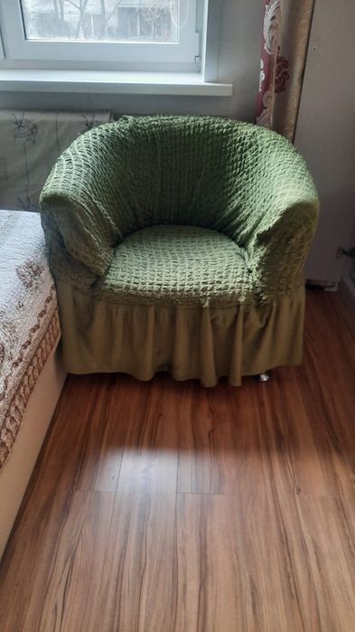 Кресло аташе зелёный