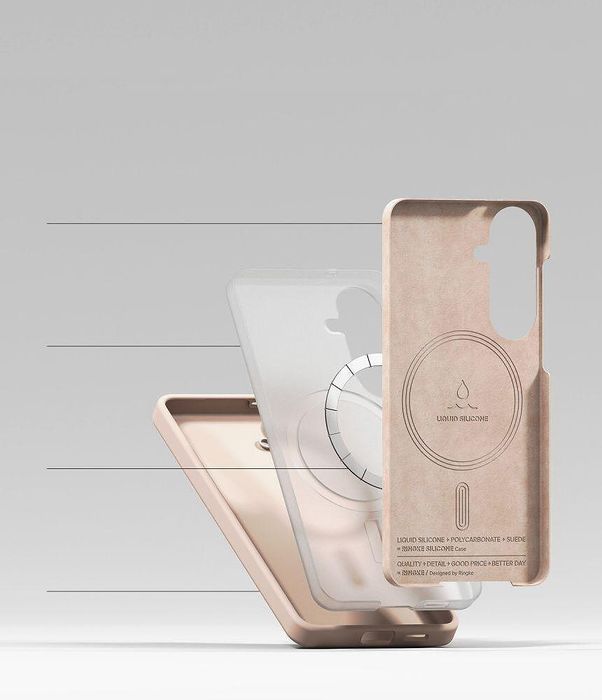 Ringke silicone magnetic magsafe – копринена мекота за samsung galaxy