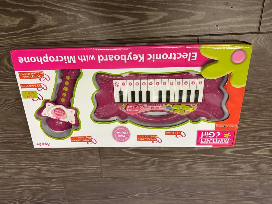 Bontempi Комплект мини клавиатура и караоке микрофон