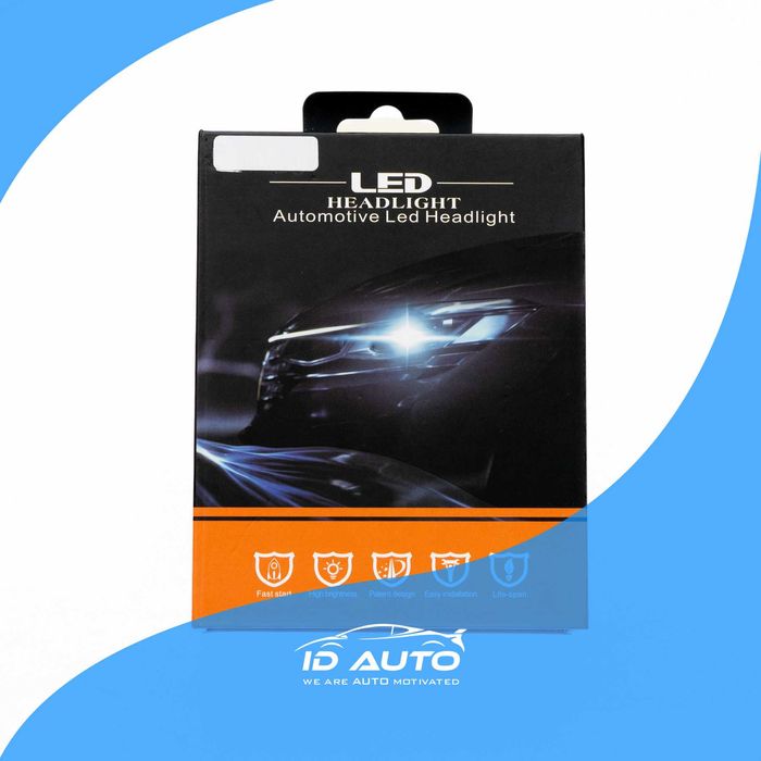 LED Крушки 20000lm Комплект h1 h4 h7, лед, светлини, осветление, vw