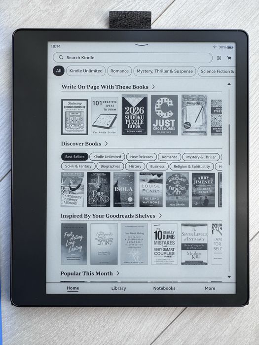 Kindle Scribe 1st Gen, 10,2, 16 GB, Stylus + rezerve + husă