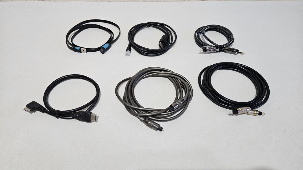 Кабель оптика HDMI, DisplayPort, Usb
