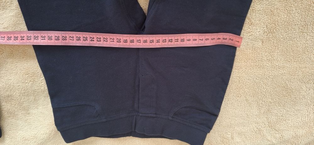 7-8г, НОВИ, Детски, тъмно син, памучен панталон за момиче, Orchestra