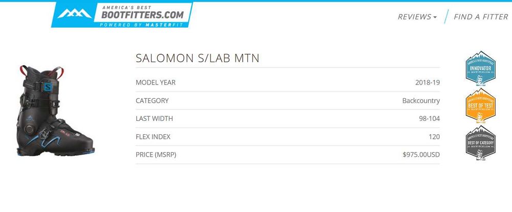 Salomon S/LAB MTN ски обувки