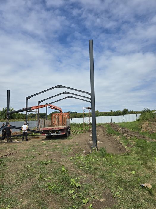 Hala metalica și structura