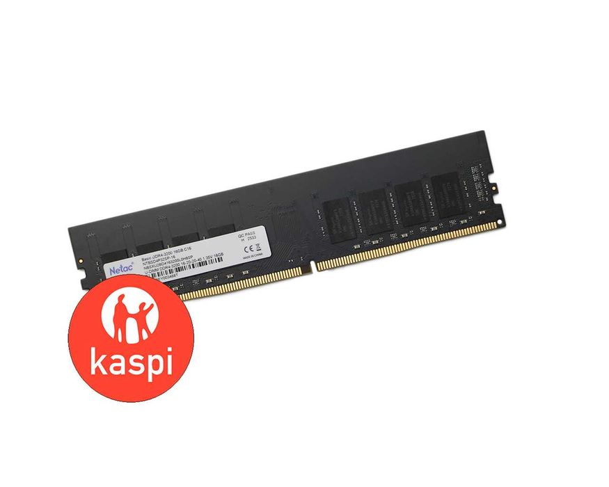 Оперативная память Netac 16Gb DDR4 3200 MHz