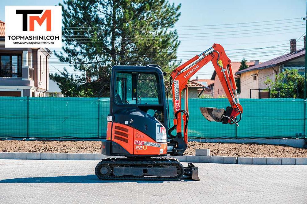 Мини багер HITACHI ZX 22 U-2 CLR