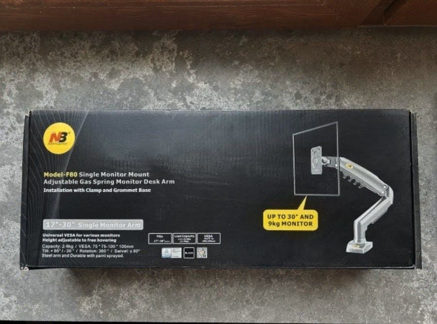 новый монитор hp HC241 24", с кранштейном
