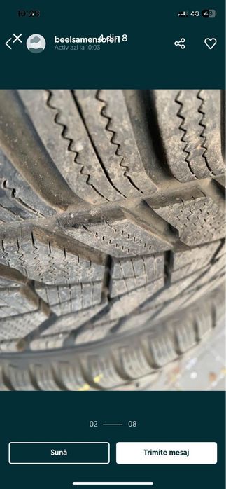 Roti Porsche impecabile 265/50/19 iarna