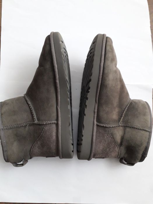 Cizme UGG classic mini II gri marimea 40 ORIGINALE