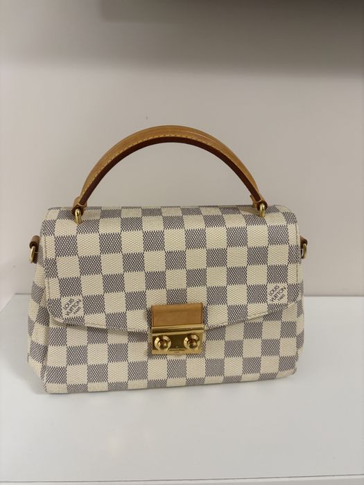 Оригинална дамска чанта Louis Vuitton – Damier Azur