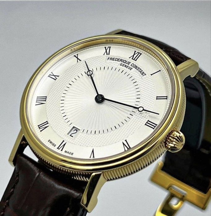 Frederique Constant Gold Slimline Classic FC-306MC4S35 39mm
