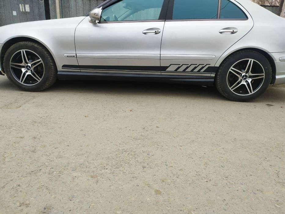 Мерседес 211 бампер пороги сполер