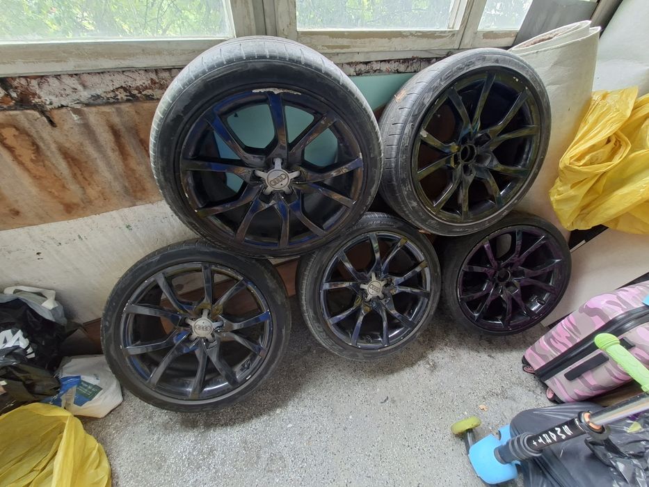 Джанти с летни гуми 18" Audi Speedline
