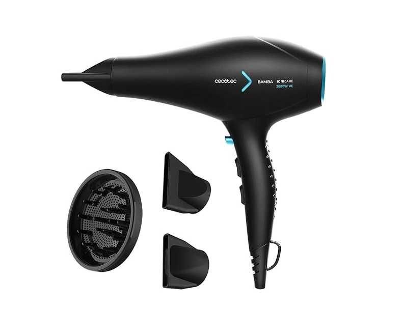 Сешоар Cecotec Bamba IoniCare 5350, 2600 W, йонизатор, 2 дюзи, дифузер