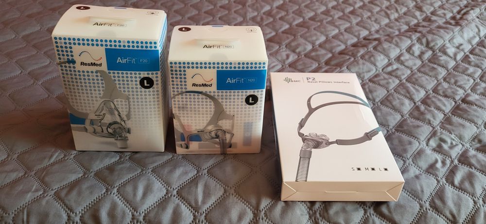 Masca cpap 3 buc second hand