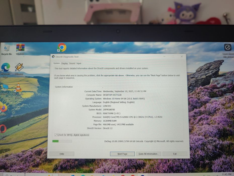Laptop gaming școală Lenovo i5 Ram 16Gb ddr4 video 4Gb ssd GTA FORTNIT