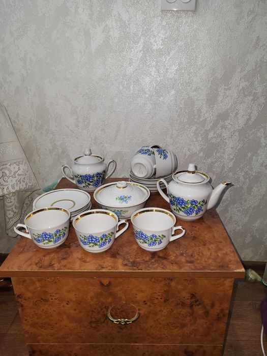Советский чайный сервиз, винтаж СССР