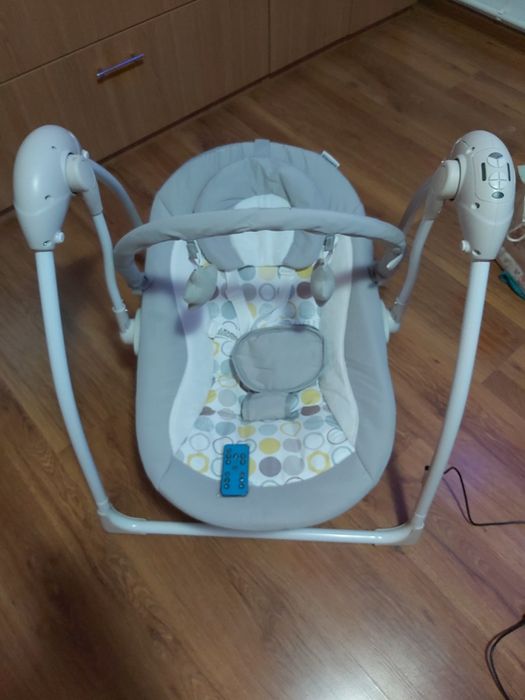 Leagan electric bej/alb