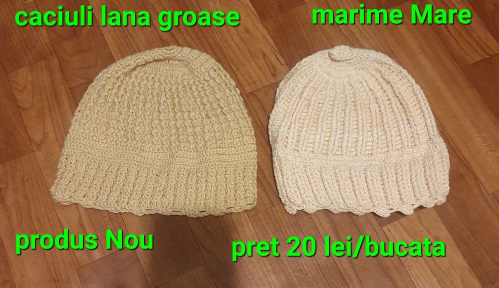 Caciuli lana dama / marime mare