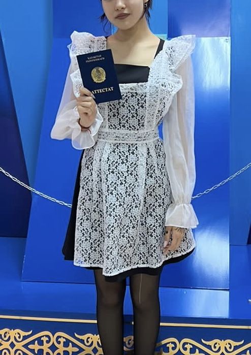 Фартук выпускницы