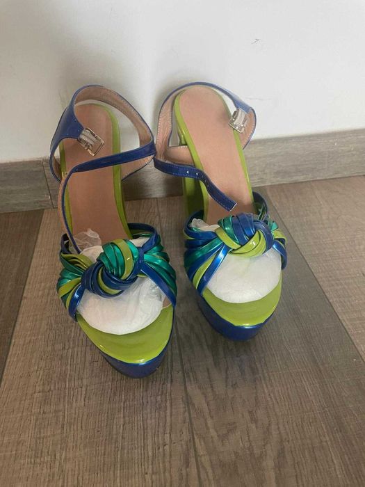 Sandale noi AZALEA WANG Multi Blue 36