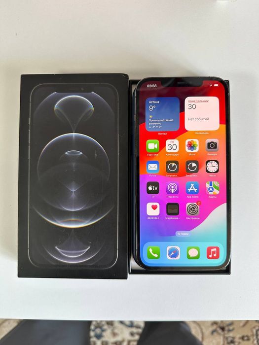 iPhone 12 Pro Max 128G 80%.  ( Обмен )