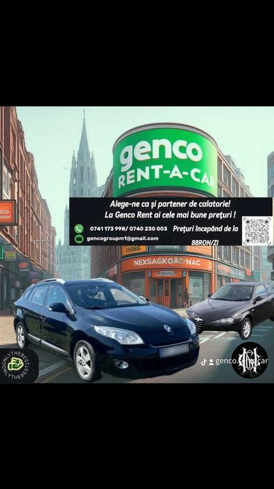 Închirieri Autoturisme și Autoutilitare / Rent a Car / Închiriere auto