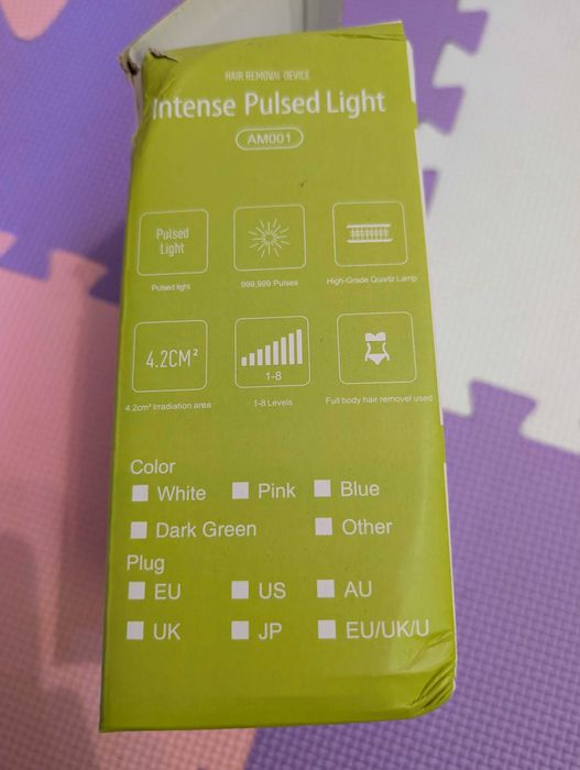 Домашен фотоепилатор