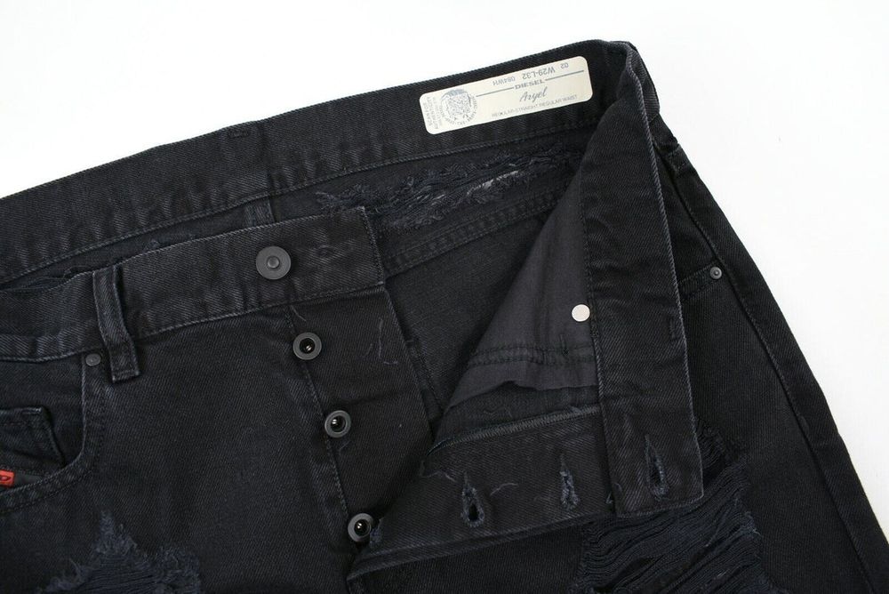 Diesel Aryel Straight Leg Jeans  Distressed W30L32
W30L3