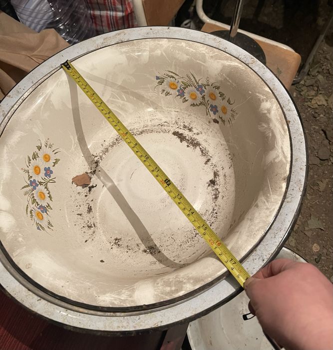 Таз СССР металлический 12 л