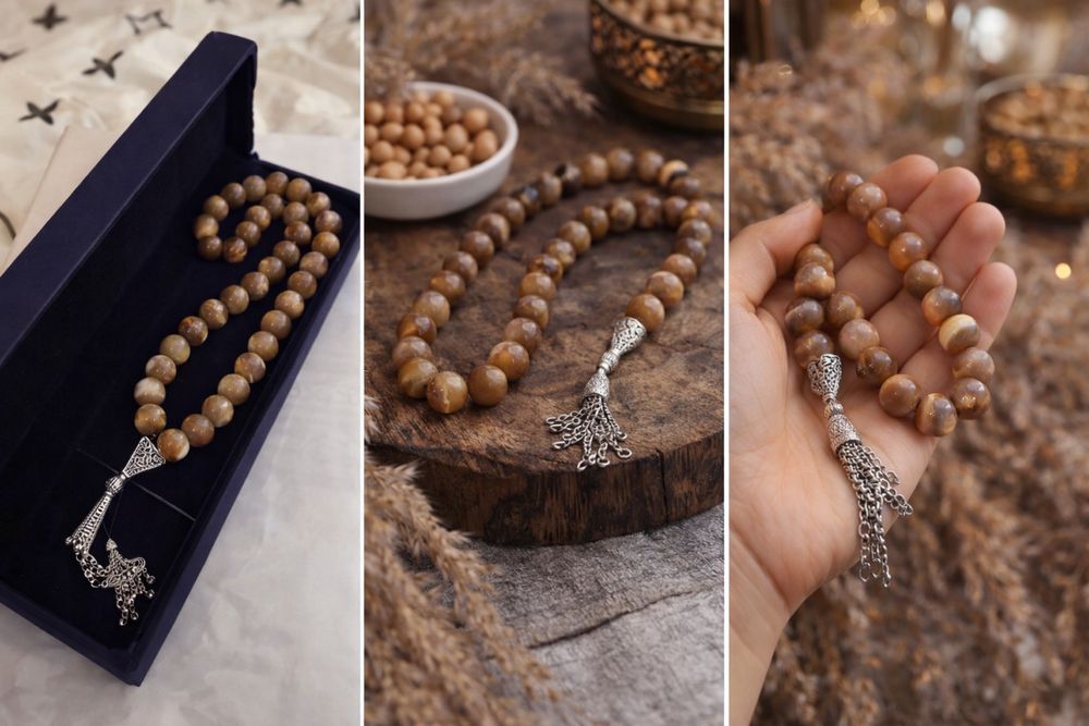 Тасбех табиий тошдан, четки из натурального камня