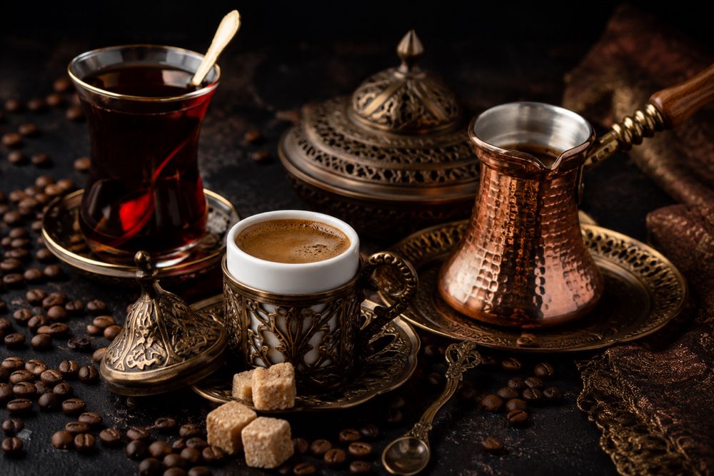 Cafea si ceai turcesc