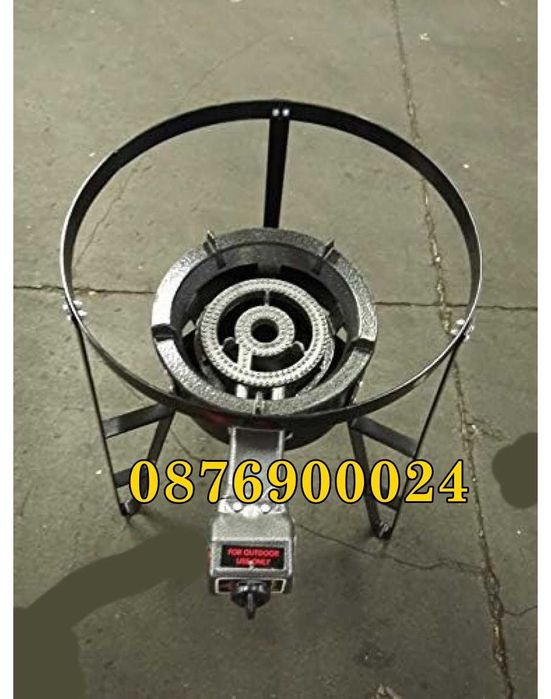 ПРОМО! Газова пиростия на стойка Газов котлон пиезо запалване 9kW