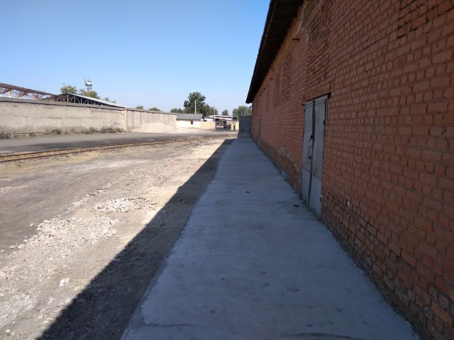 Аренда складское помещение. Ижара омбор биноси. Темир йул (ветка) бор.