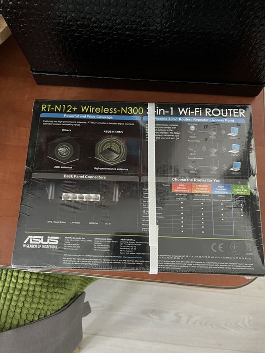 Vand router Asus RT-N12plus N300 SIGILAT