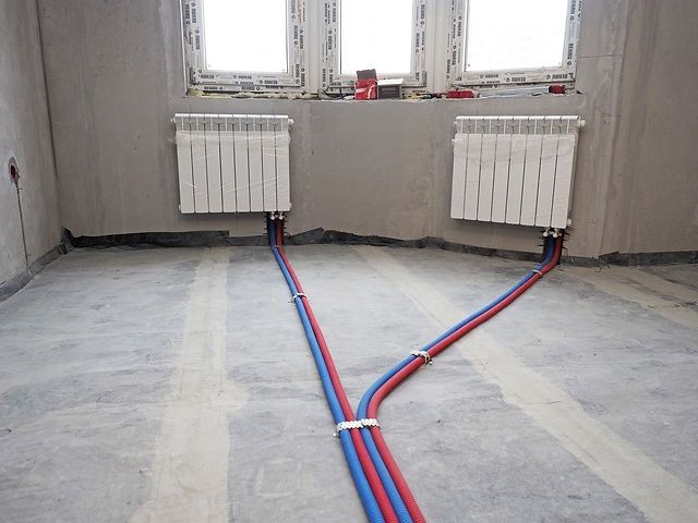 Теплые полы отопления водоснабжения
