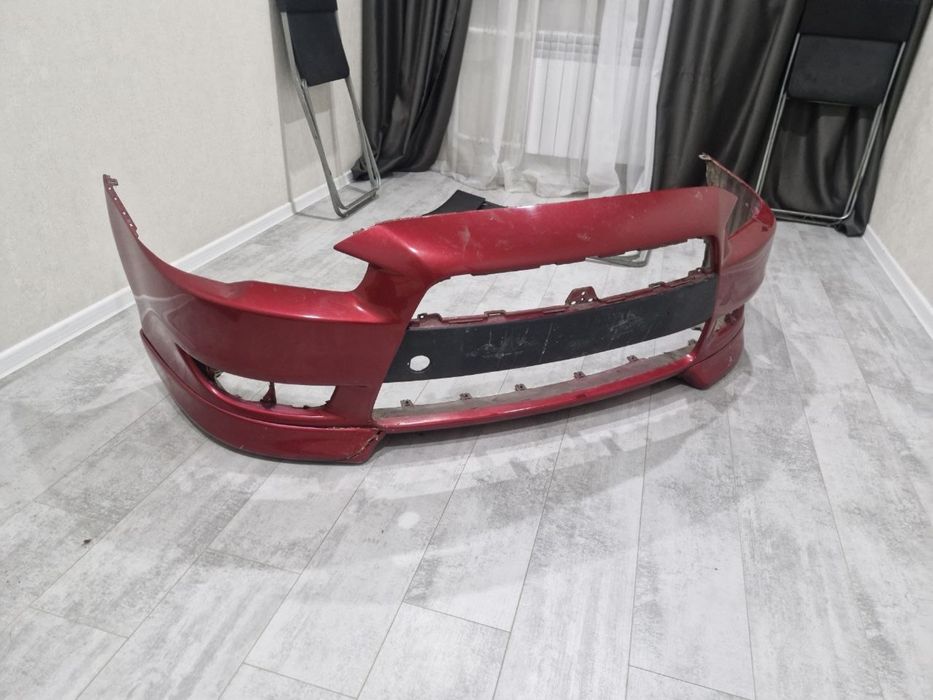 Бампер Lancer X красный(P26) оригинал