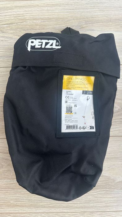Petzl ham NEWTON FAST + lonjă GRILLON MGO 2m