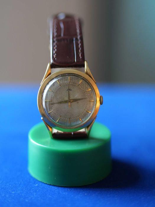ceas ETNA extrem de rar, 18k perfect functional