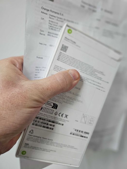 Iphone 17 Pro Max 256 gb sigilat la cutie 2 ani Garantie.