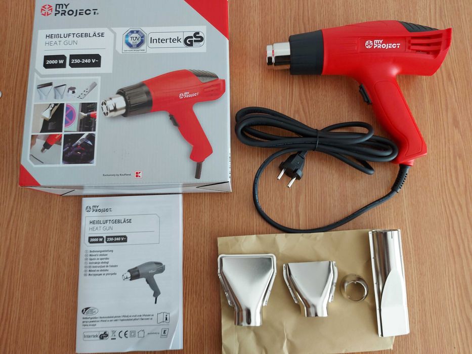 Pistol cu aer cald, putere 2000W, model MyProject