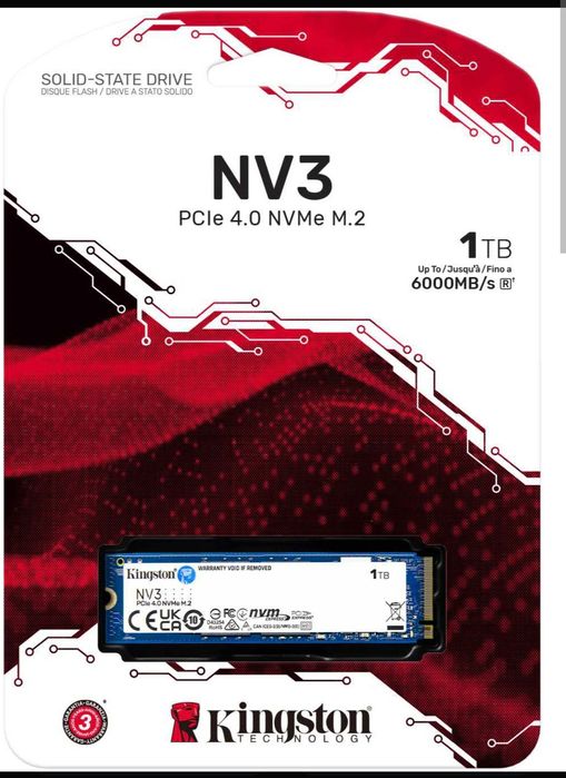 Vand ssd Kingston nv3 1tb nvme gen4