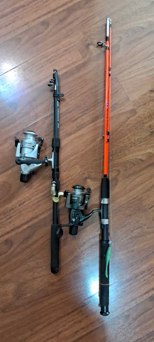 Спиннинг карбоновый в сборе